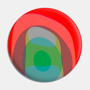 Abstract Colors In Red 210 Pin