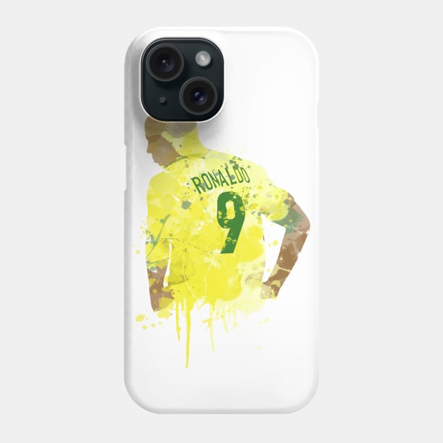 Ronaldo - Brazilian Legend Phone Case by FootballArcade