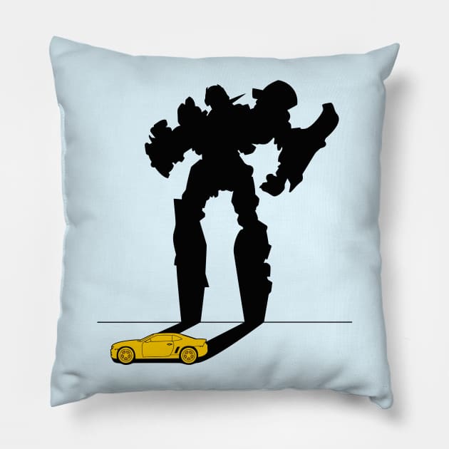 The Robocar Pillow by Gandosann