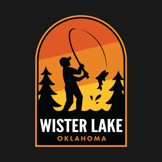 Wister Lake Oklahoma Fishing Wister Lake TShirt TeePublic