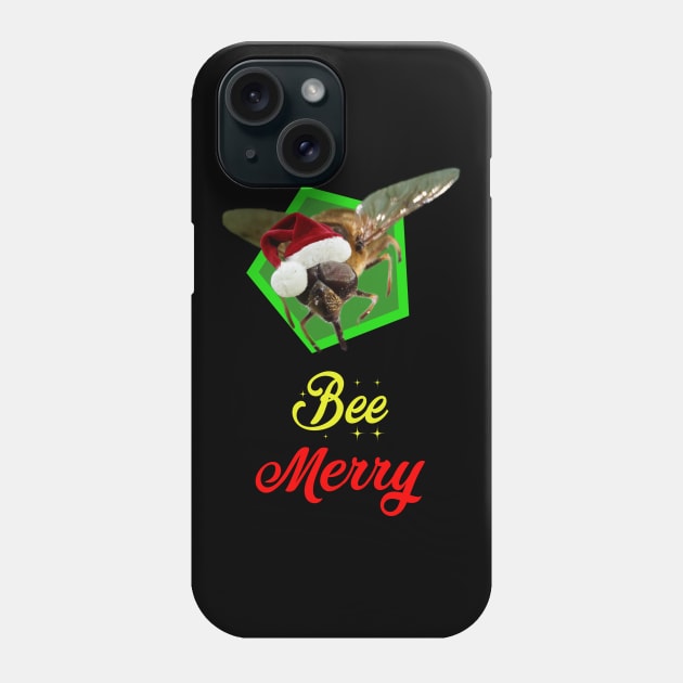 Bee Merry Phone Case by Pirino