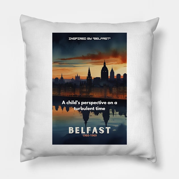 Movie Poster Art,  Creative Illustration, Pillow by benzshope