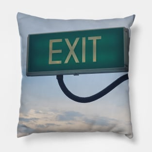 Meet you at the exit Pillow