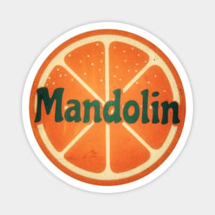 Mandolin Orange Retro Magnet