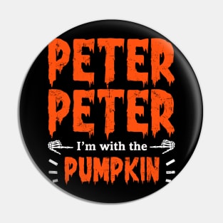 Peter Pumpkin Eater Costume Halloween Splash Pin