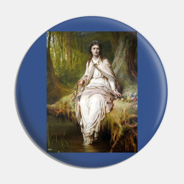 Ophelia - Thomas Francis Dicksee Pin by forgottenbeauty