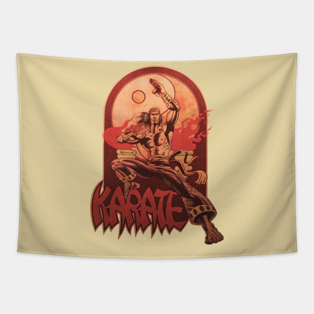 The Best KARATE! Tapestry by DCMiller01