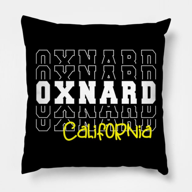 Oxnard city California Oxnard CA Pillow by TeeLogic