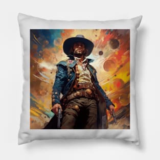 Space Cowboy 1 Pillow