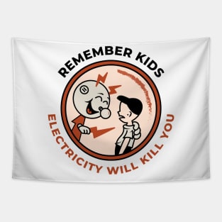 Kilowatt - Electricity will kill you Tapestry