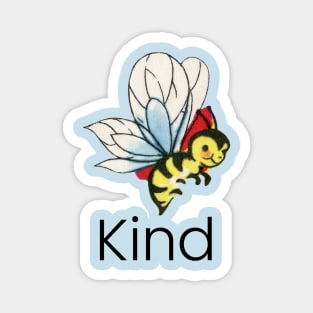 Cute Graphic Bee Kind "Be Kind" Magnet