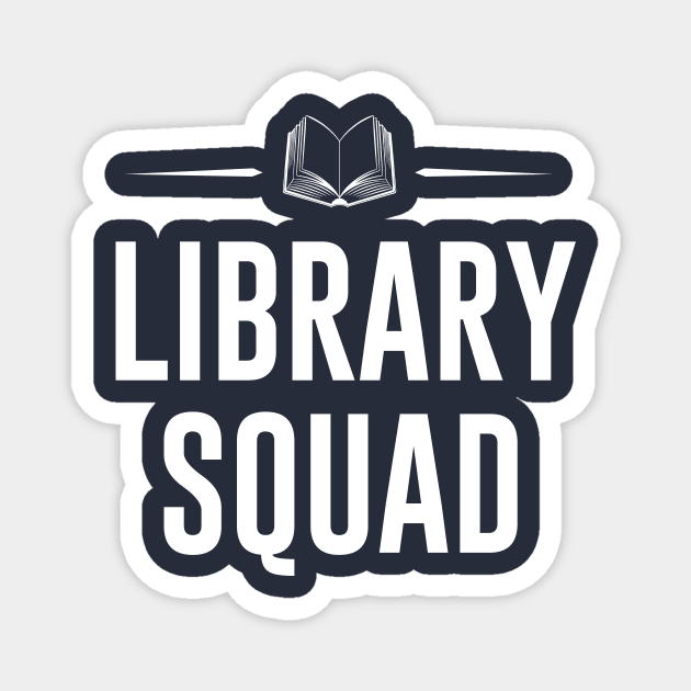 Library Squad Magnet by amalya