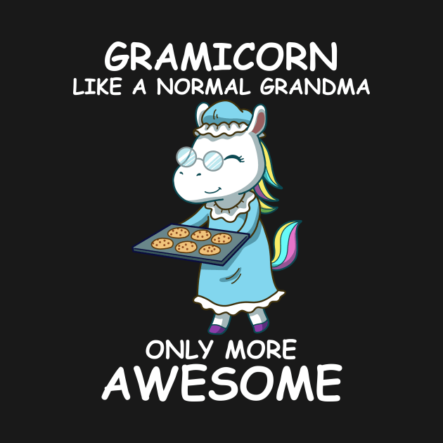 Gramicorn Funny Grandma Gift by CatRobot