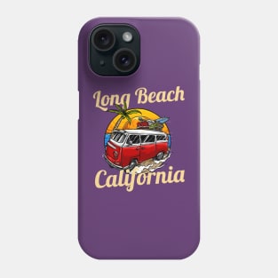 Vintage Long Beach California Phone Case