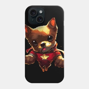 Superhero puppy dog Phone Case