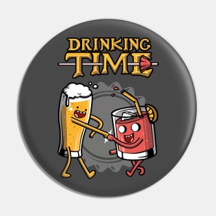 Drinking Time Pin
