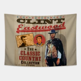 Clint Eastwood - The Ultimate Country Collection Tapestry