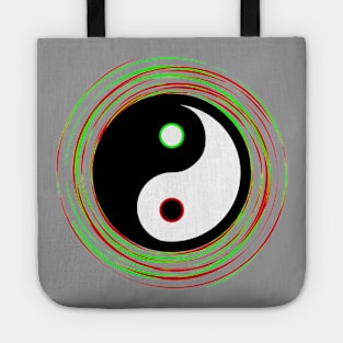 Yin and Yang Spiral Tote