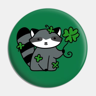 Lucky Raccoon Pin