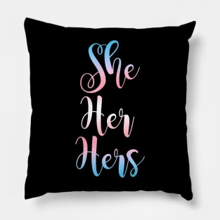 Trans Women  Pronouns Pride Month Trans Flag Transgender Pillow