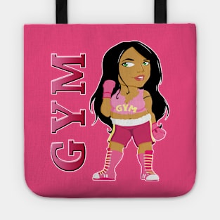 Boxer Girl Tote