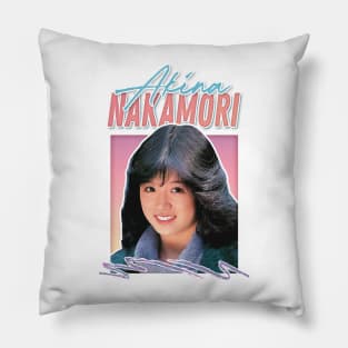 Akina Nakamori 中森明菜 / Retro J-Pop Fan Art Design Pillow