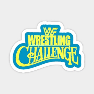 Classic Wrestling Challenge Banner Magnet