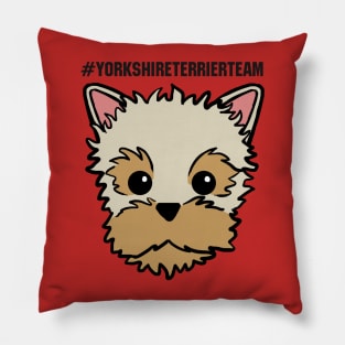 Yorkshire Terrier team Pillow