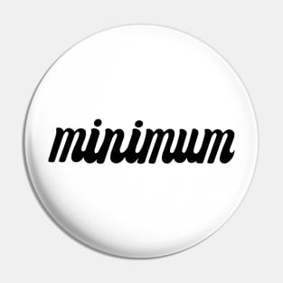 Minimum Pin