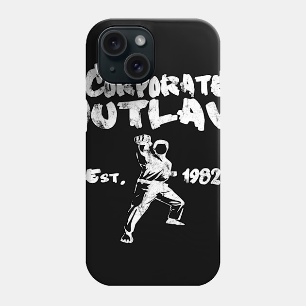 Eternal Entrepreneur : Corporate Outlaw - Karate Phone Case by FOOTBALL IS EVERYTHING