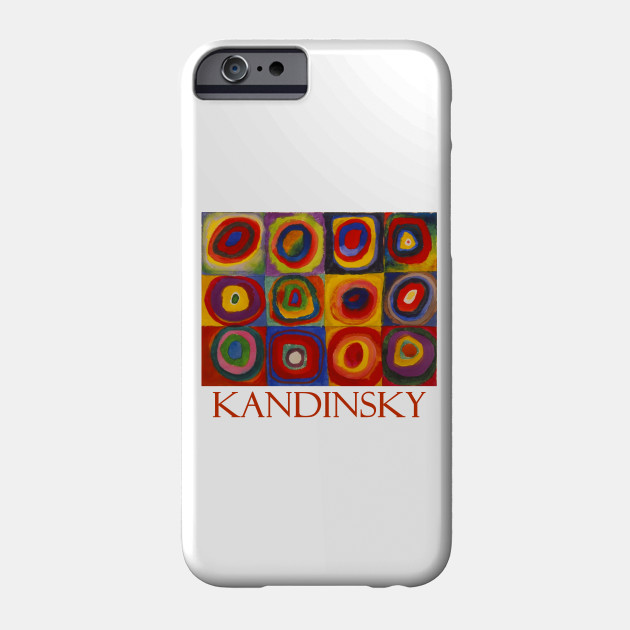 Squares With Concentric Circles By Wassily Kandinsky Art Phone