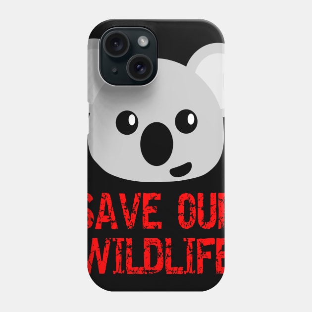 WILDLIFE IN NEED Phone Case by Kookyphotography