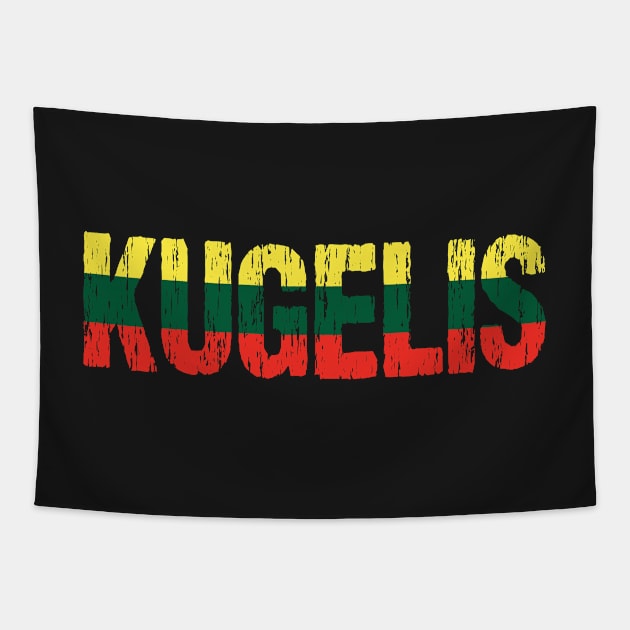 Kugelis Lithuanian Funny Food Lover Dish Lietuva Flag Tapestry by Nirvanibex