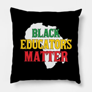 Black Educators Matter, Black History Month, Black Lives Matter, African American History Pillow