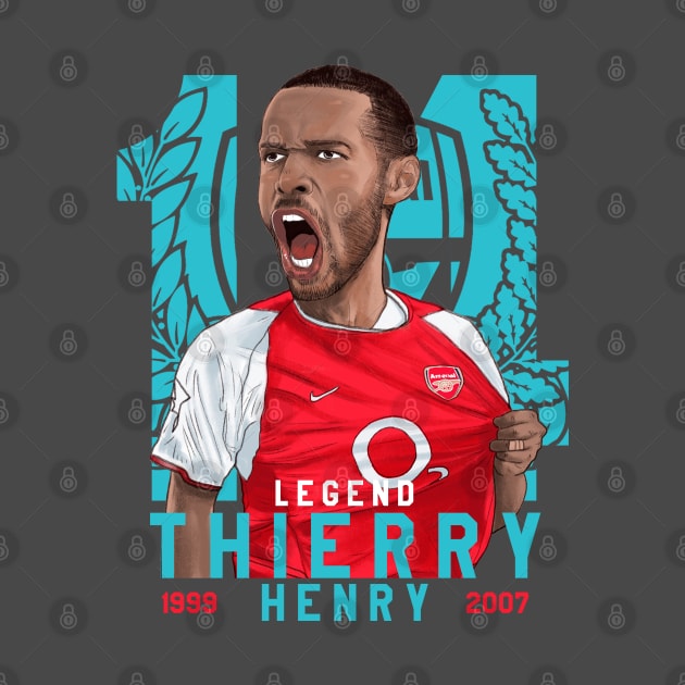 Thierry Henry by cattafound