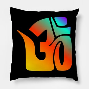 Psychedellic Om Pillow