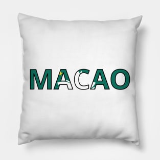 Drapeau Macao Pillow