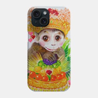 bebe monkey Phone Case