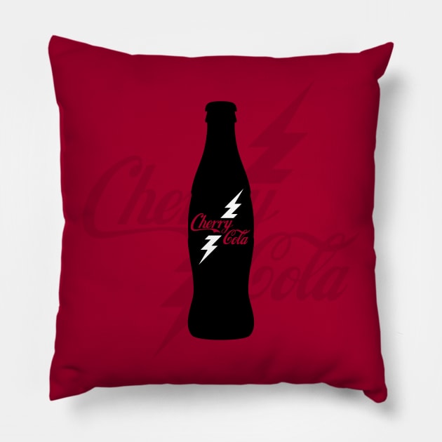 Cherry Cola Pillow by Byway Design