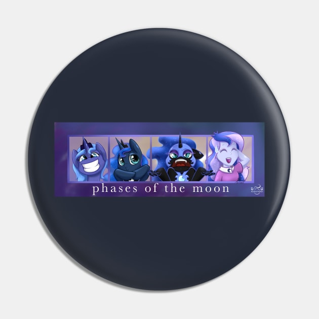 Phases of the Moon Pin by MidnightPremiere