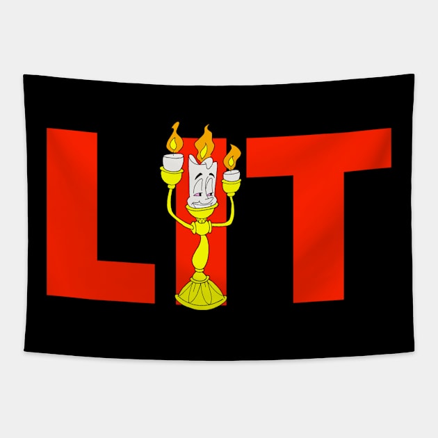 Lit Lumiere Tapestry by Blaze_Belushi