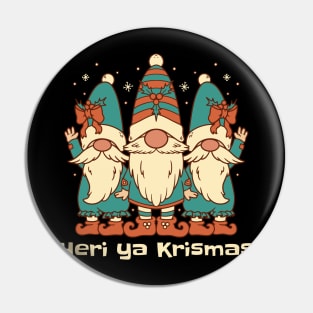 Merry Christmas in Swahili Pin