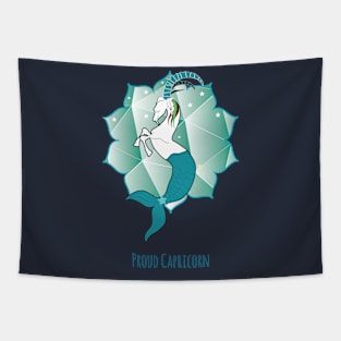 Proud Capricorn Tapestry