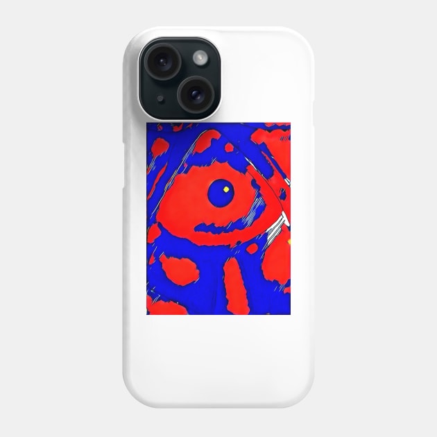 Red Fish Blue Fish Phone Case by Tovers