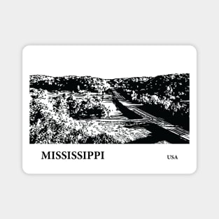 Mississippi USA Magnet