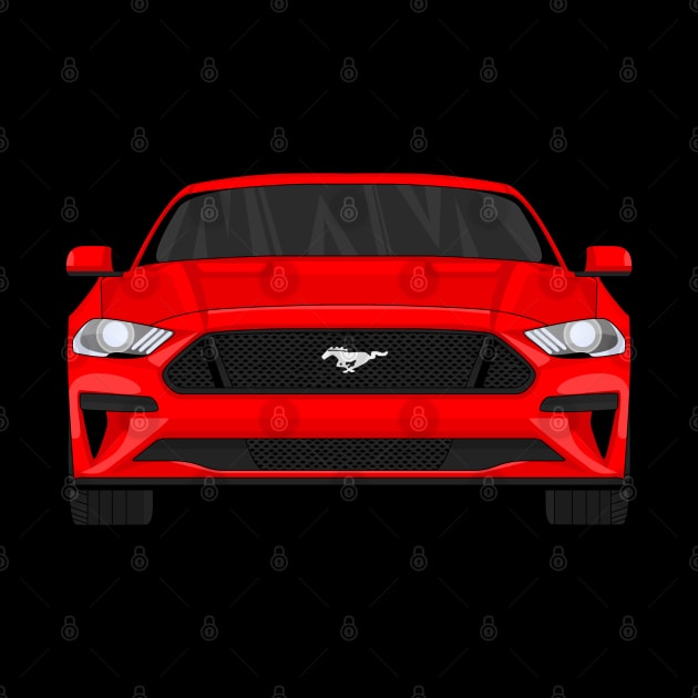 MUSTANG RED by VENZ0LIC