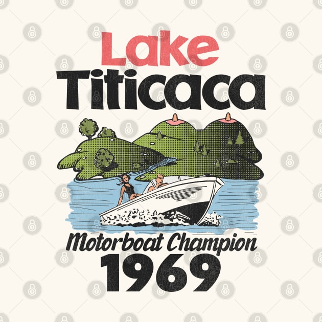 Lake Titicaca Motorboat Champion 1969 by darklordpug