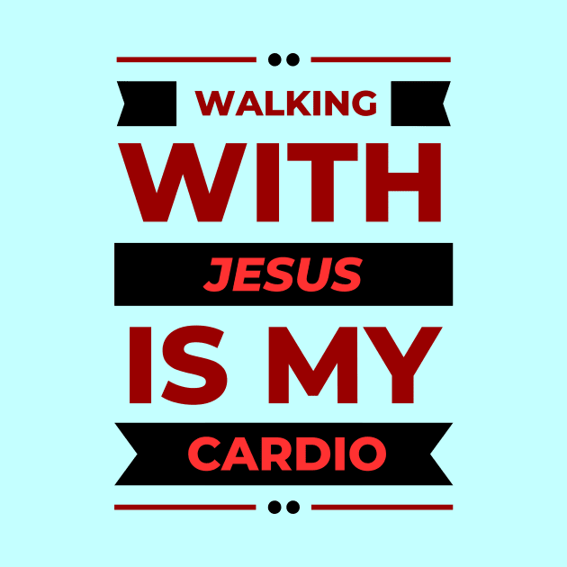 Walking With Jesus is My Cardio | Funny Christian Workout by All Things Gospel