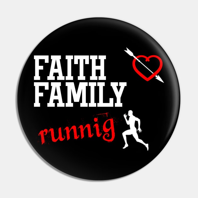 Faith Family Running Pin by gdimido