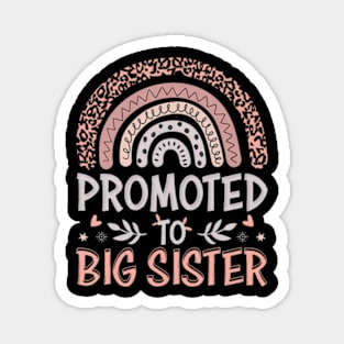 Promoted to Big Sister I am Going to be a Big Sister 2022 Magnet